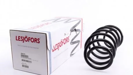 Пружина (передня) Peugeot 207/SW 1.4HDi/1.6/1.6 16V/16V Turbo/HDi 06-15 (+AC) (унів./накл.зад.ч) LESJOFORS 4066759
