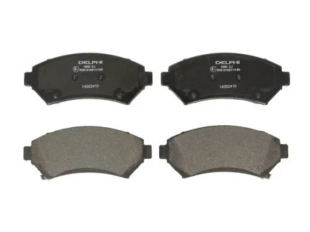 Гальмівні колодки, дискові Delphi LP1609