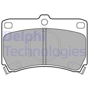 Тормозные колодки Delphi LP531