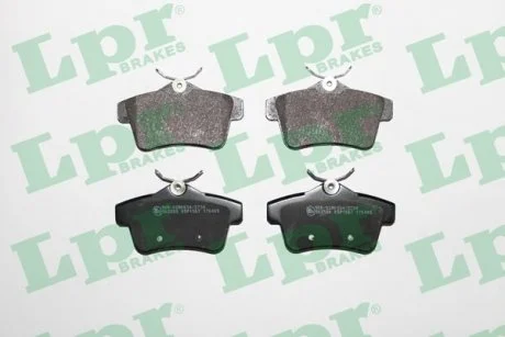 Гальмівні колодки дискові LPR 05P1567