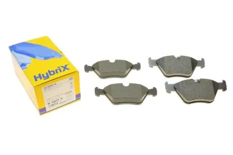 Колодки гальмівні (передні) BMW 5 (E39) 96-04/3 (E46) 00-06 Metelli 22-0207-0