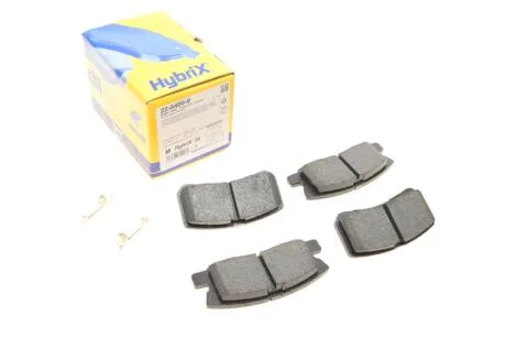 Колодки гальмівні (задні) Citroen C4/Peugeot 4008 12-/Dodge/Jeep/Mitsubishi Outlander 06-/Pajero 91 Metelli 22-0400-0