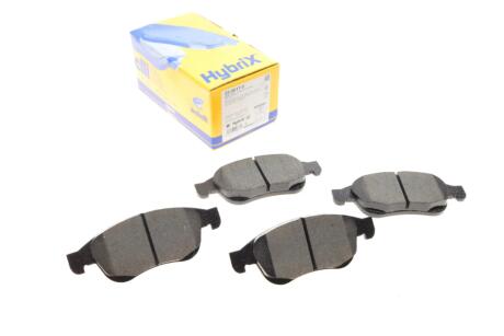 Колодки тормозные (передние) Dacia Dokker/Duster/Lodgy/Nissan Juke/Renault Clio V/Kangoo 10- Metelli 22-0817-0