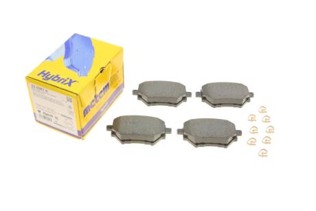 Колодки гальмівні (задні) Citroen C4/Berlingo/Peugeot 308/508/3008/Partner/Opel Combo 13- Metelli 22-0987-0