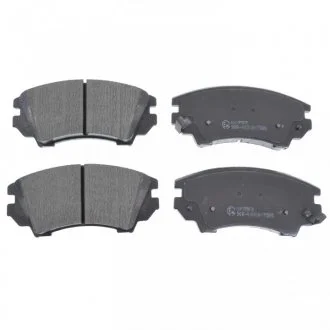 Колодки гальмівні (передні) Opel Astra J 12-/Insignia 08- BLUE PRINT ADW194202