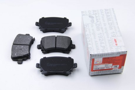 Комплект гальмівних колодок з 4 шт. дисків ASAM 71314