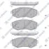 Комплект гальмівних колодок з 4 шт. дисків SANGSIN Hi-Q (SANGSIN) SP1144 (фото 1)