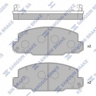 Тормозные колодки SANGSIN Hi-Q (SANGSIN) SP1450