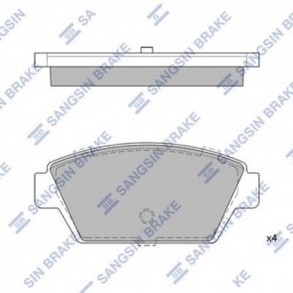 Тормозные колодки SANGSIN Hi-Q (SANGSIN) SP1514