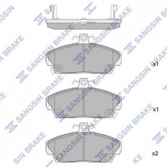 Тормозные колодки SANGSIN Hi-Q (SANGSIN) SP1571