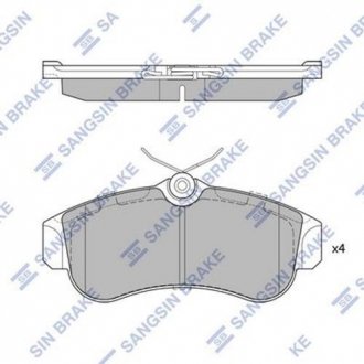 Тормозные колодки SANGSIN Hi-Q (SANGSIN) SP1581