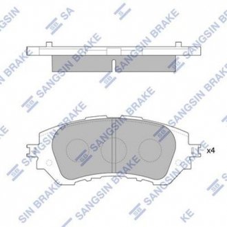 Тормозные колодки SANGSIN Hi-Q (SANGSIN) SP1780