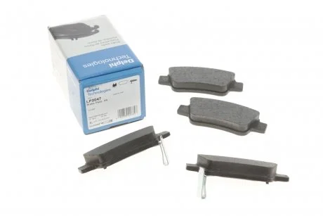 Колодки тормозные (задние) Honda CR-V III/IV 06- Delphi LP2047
