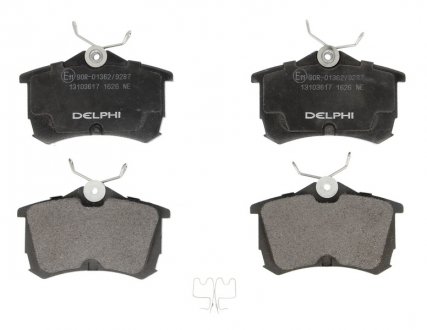 Комплект гальмівних колодок Delphi LP1626