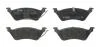 Комплект гальмівних колодок задн, CHRYSLER RAM VAN, VOYAGER IV DODGE CARAVAN JEEP CHEROKEE 2.4-3.8 02.00-07.09 TRW GDB4130 (фото 1)