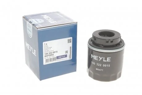 Фільтр масляний VW Caddy III 1.2TSI 10- MEYLE 100 322 0015