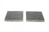 Фільтр салону BMW X3 (F25)/X4 (F26) 2.0/3.0D 10-18 (вугільний) (к-кт 2 шт.) BOSCH 1987432542 (фото 4)