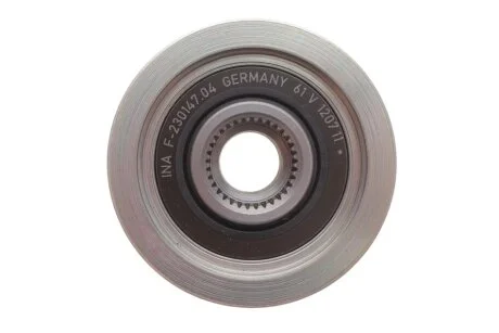 Шків генератора VW T5 1.9/2.5 TDI/Caddy 1.4/1.6i/1.9 TDI 95-09 SNR NTN GA754.10