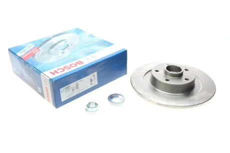 Диск гальмівний (задній) Renault Laguna III 08-15 (300x11) (+ABS) (з підшипником) BOSCH 0986479445