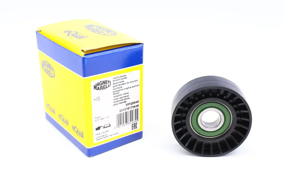 Ролик генератора VW Passat 2.0 FSI 05-10 (натяжной) (MPQ0648) MAGNETI MARELLI 331316170648 (фото 1)