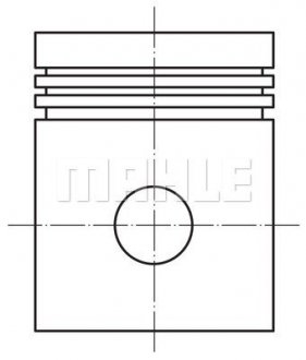 Поршень Mahle MAHLE ORIGINAL MAHLE / KNECHT 0121202