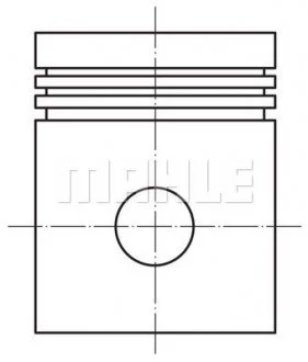 Поршень Mahle MAHLE ORIGINAL MAHLE / KNECHT 0121202
