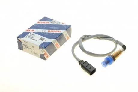 Лямбда-зонд (кількість дротів 5, 740мм) MERCEDES A (W176), B SPORTS TOURER (W246, W242), C (A205), C (C204), C (C205), C T-MODEL (S204), C T-MODEL (S205), C (W204), C (W205) 1.8D-3.0D 08.08- 0 281 004 207 BOSCH 0281004207