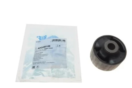 Сайлентблок важеля (переднього/знизу/спереду) Hyundai Accent/Kia Rio 05-14 (16x60x66) BLUE PRINT ADG080189