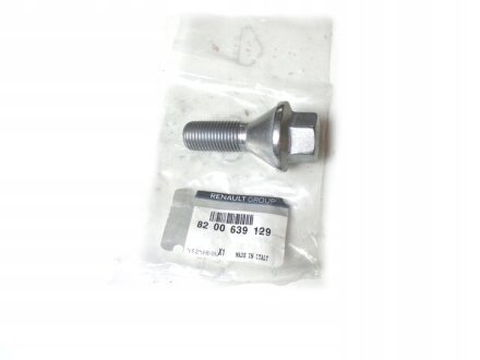 Болт сталевого колеса (пiд 19) RENAULT 8200639129