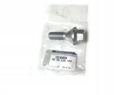 Болт сталевого колеса (пiд 19) RENAULT 8200639129