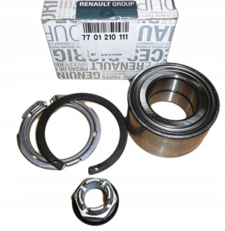 Підшипник маточини колеса передньої Megane II (03-) RENAULT 7701210111