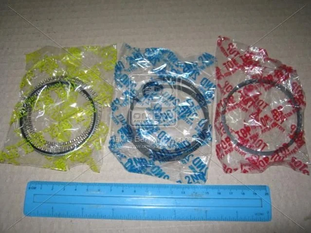 Кільця поршневі /к-т на 3 поршні /STD/UNLEADED TICO 3pcs. 68,5 мм 1,2 x 1,5 x 2 (вир-во PMC-ESSENCE) PARTS-MALL HCIC-001S (фото 1)