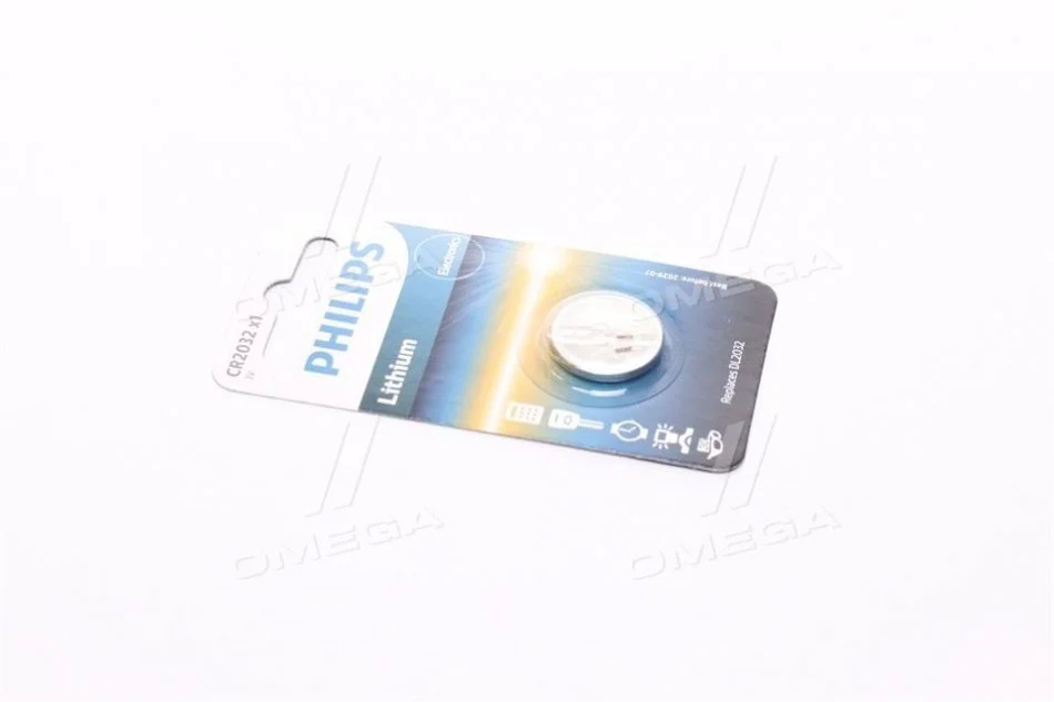 Батарейка PHILIPS CR2032/01B (фото 1)