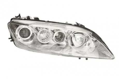 Фара прав. H1/H1 с поворотн., авт.регул. [] DEPO 216-1147R-LD-EM