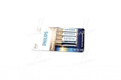 Батарейки комплект 4ш PHILIPS LR6M4B/10