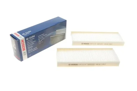 Фільтр салону Nissan Navara/Pathfinder 2.5dCi/3.0dCi/4.0 05- (к-кт 2шт.) BOSCH 1 987 432 194