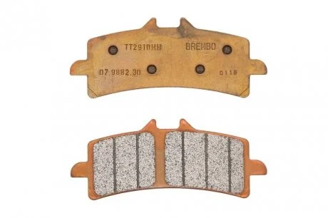 Сотав ОЕ (оригинал) синтетика - передние BREMBO 07BB3793