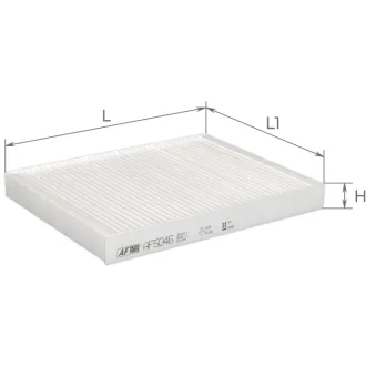 Фільтр салону ALPHA FILTER AF5046