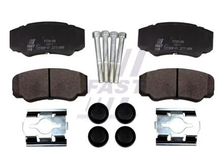 Гальмівнi колодки дисковi зад. Fiat Ducato 02- FAST FT29109