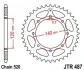 Звезда 44зуб. KLE500`91- JT MOTO 114-482-44 (фото 1)
