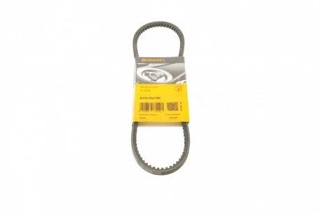 Ремінь генератора VW Jetta/Passat 1.6/1.9TD/D 80-93/Peugeot 305/604 1.5-2.5D 77-86 Contitech AVX 10X740