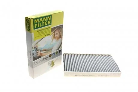 Фільтр салону Citroen C2/C3/C4/Peugeot 307/308 00- (вугільний/антибактеріальний) MANN FP 2940