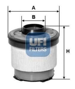 Топливный фильтр UFI 26.102.00