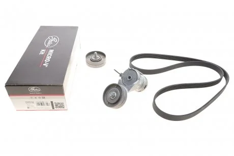 Комплект ременя генератора Skoda Octavia/VW Golf IV 1.4/1.6 16V 96-10 (6PK1548) Gates K026PK1548