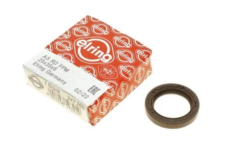 Сальник розподільного валу Hyundai Elantra/Sonata/Mitsubishi Lancer/Colt 89-06 (25x35x6) ELRING 247.260