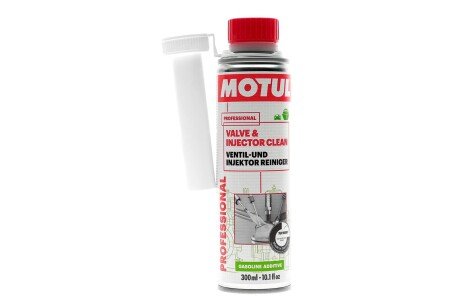 Присадка-очиститель топливной системы (инжектора) Valve and Injector Clean (300ml) MOTUL 102515