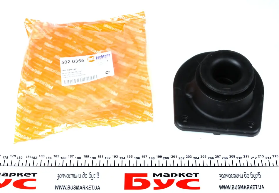 Подушка амортизатора (переднего) Fiat Doblo Cargo 01-(L) AUTOTECHTEILE 502 0355 (фото 1)