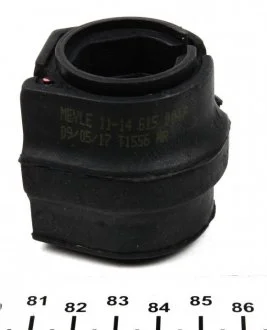 Втулка стабилизатора (переднего) Citroen Berlingo/Peugeot Partner 1.6 HDi 08-(d=24.5mm) MEYLE 11-14 615 0047