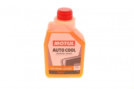 Антифриз (оранжевый) G12 Plus (1л) Auto Cool Optimal Ultra (1:1= -41°C)/(109117) MOTUL 818101