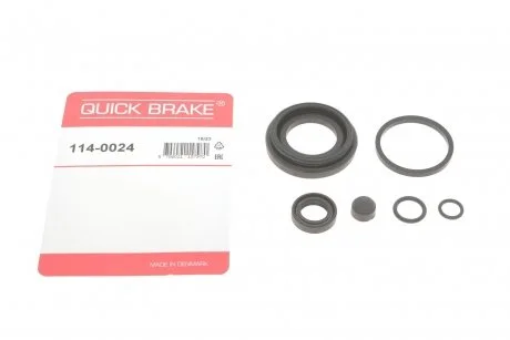 Ремкомплект супорта (заднього) VW Golf II/III/Passat -97 (d=38mm) QUICK BRAKE 114-0024